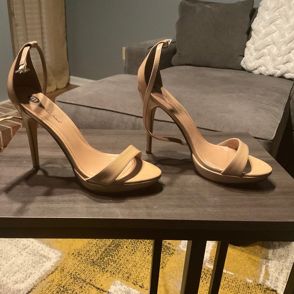 Tan Patent Leather
